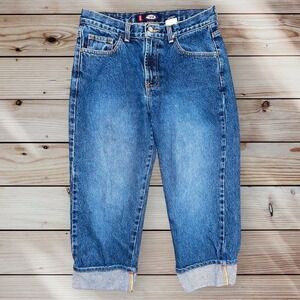 D3 Y2K Vintage Bongo Cropped Jeans‎ Jrs Size 5